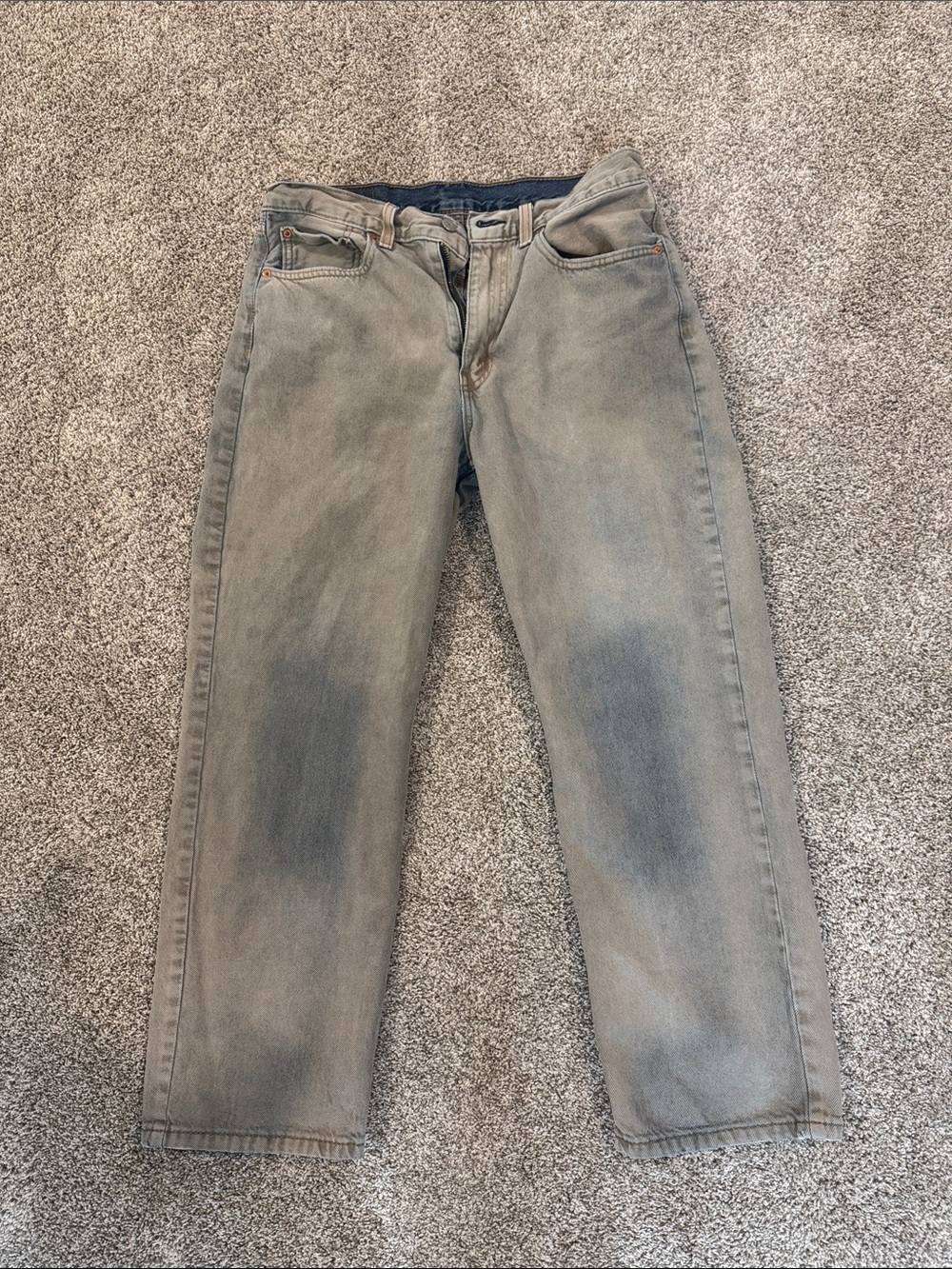 Levi’s 565 Men’s Jeans Washed Gray